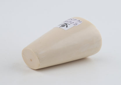 Round mammoth tusk piece