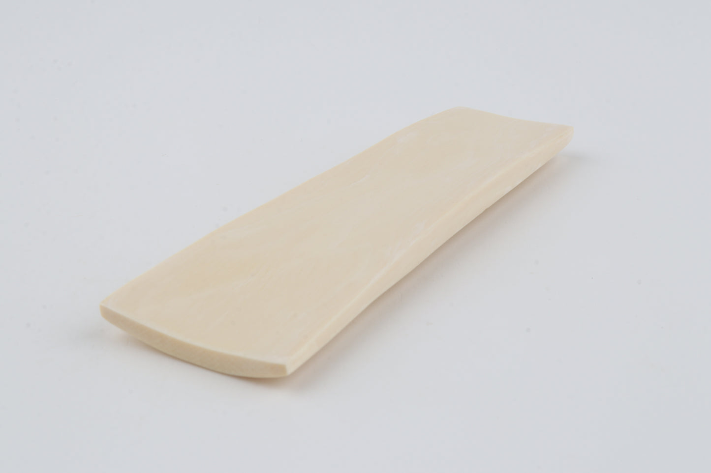 White mammoth ivory segment
