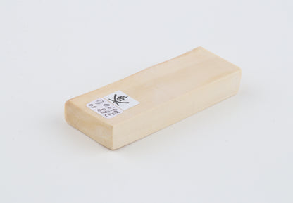 White mammoth ivory segment