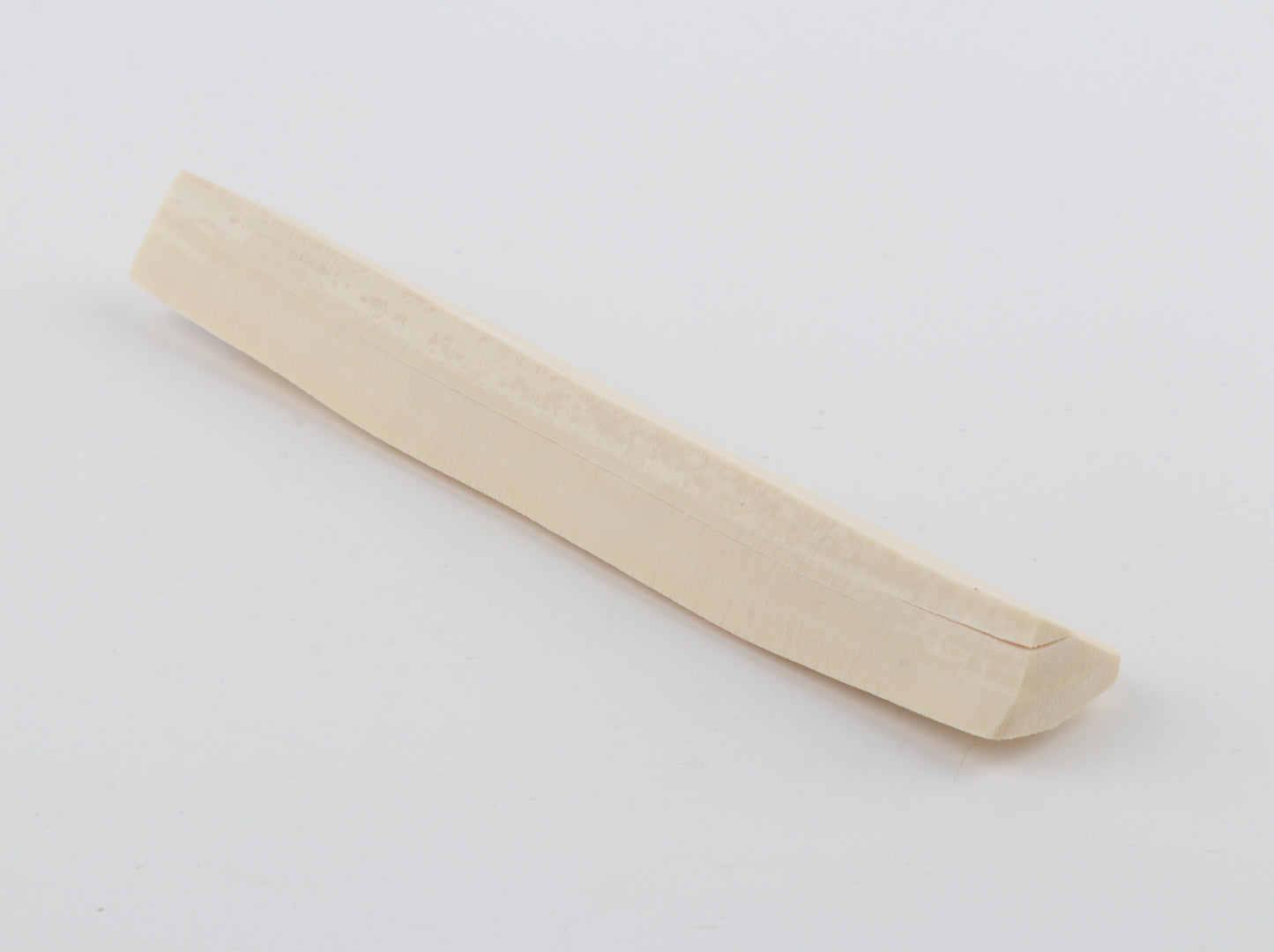 White mammoth ivory segment