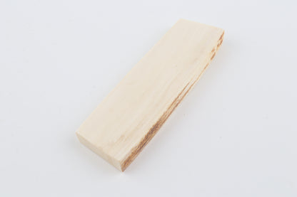 White mammoth ivory segment