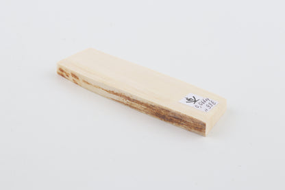 White mammoth ivory segment