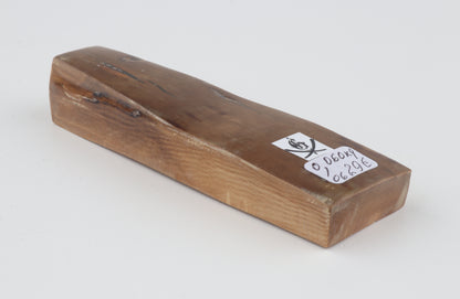 Brown mammoth ivory piece