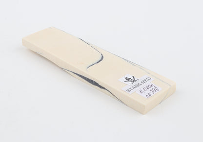 Stabilized mammoth ivory piece