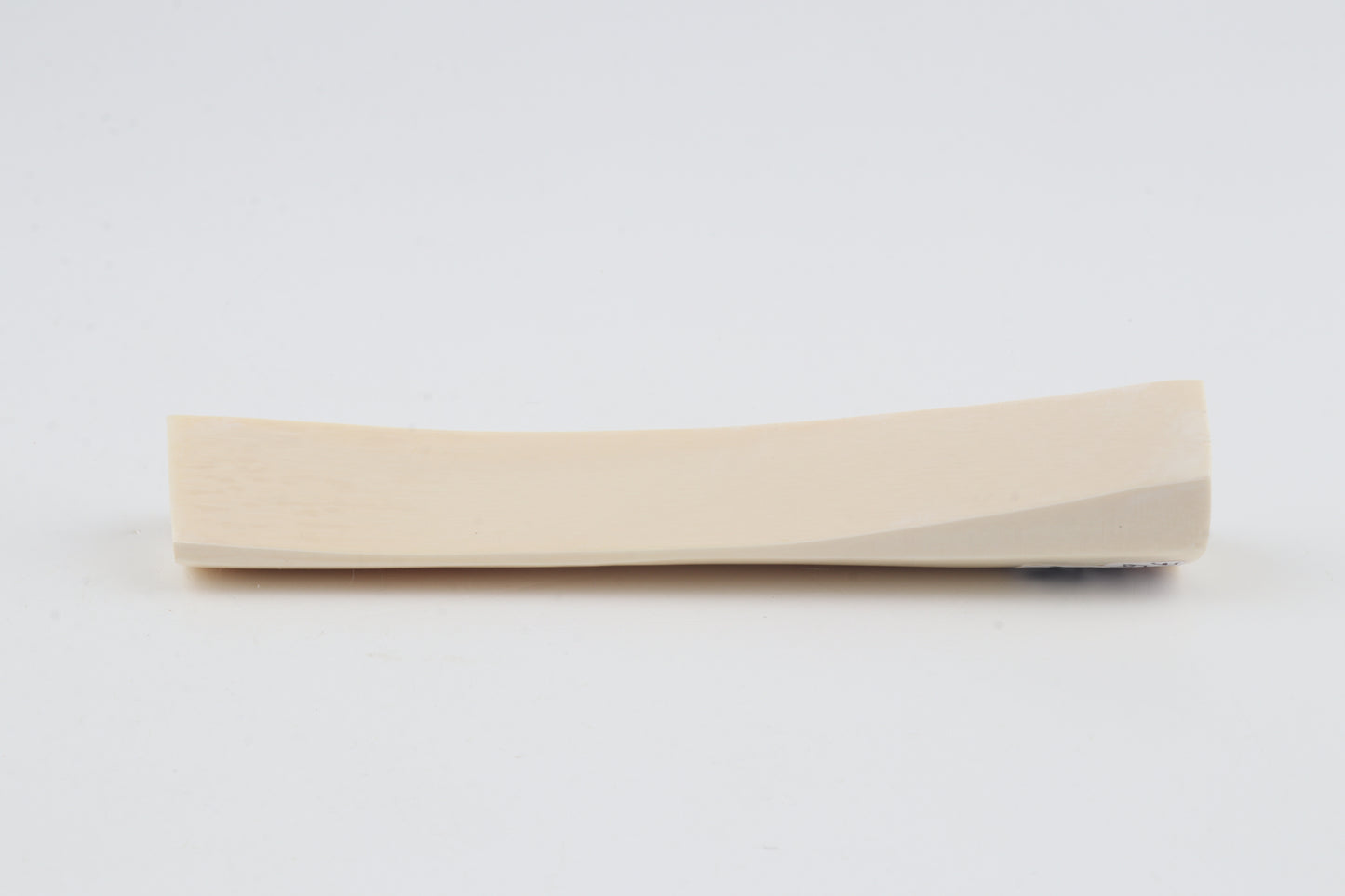 White mammoth ivory segment