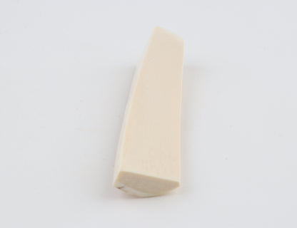 White mammoth ivory segment