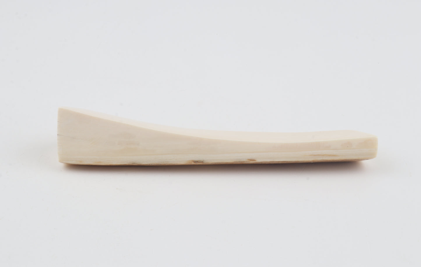 White mammoth ivory segment