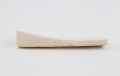 White mammoth ivory segment