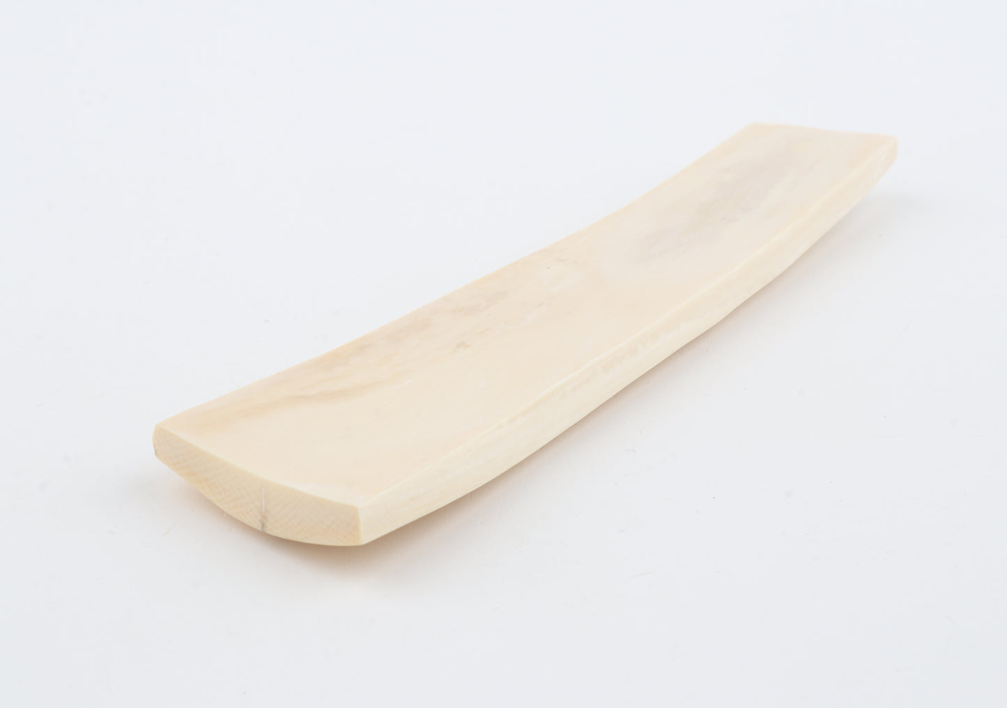 White mammoth ivory segment