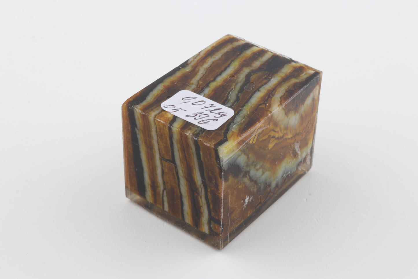 Stabilized mammoth molar piece