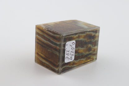 Stabilized mammoth molar piece