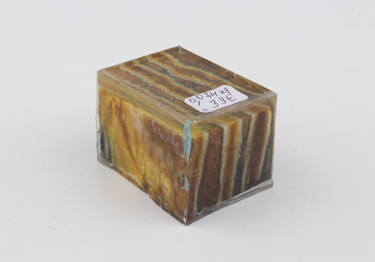 Stabilized mammoth molar piece