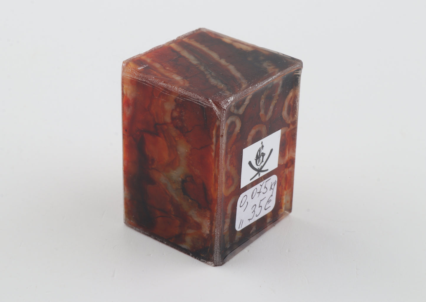 Stabilised mammoth molar piece