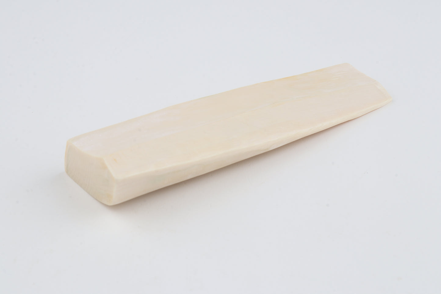 White mammoth ivory segment
