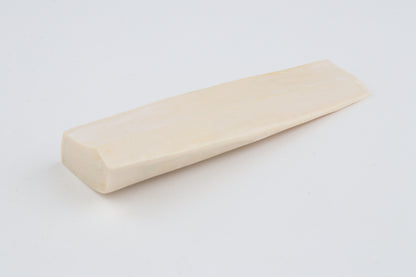 White mammoth ivory segment