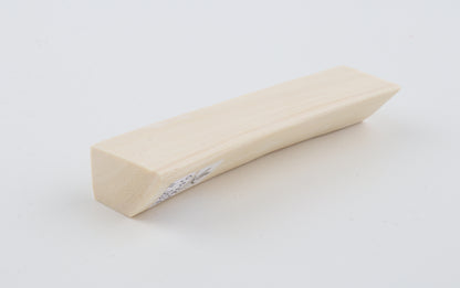 White mammoth ivory segment