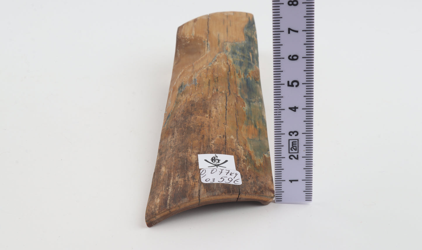 Blue-mustard mammoth bark