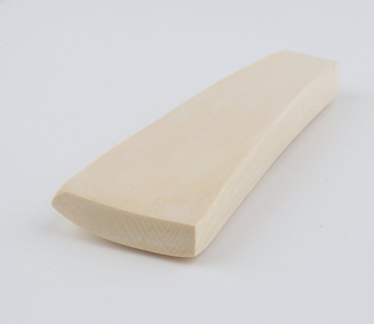 White mammoth ivory segment