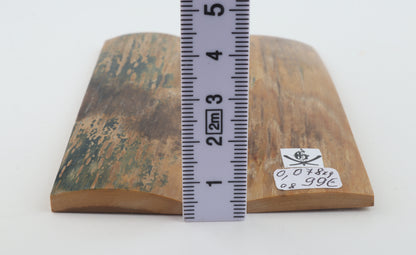 Natural mammoth bark scales