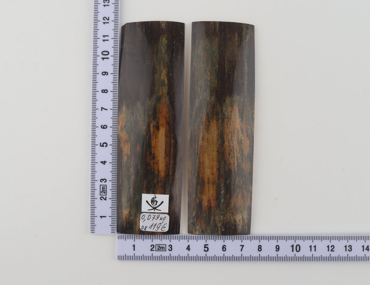 Natural mammoth bark scales