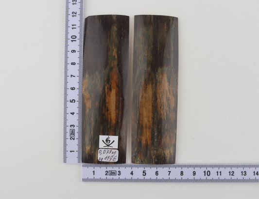 Natural mammoth bark scales