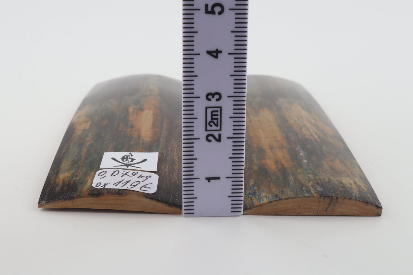 Natural mammoth bark scales