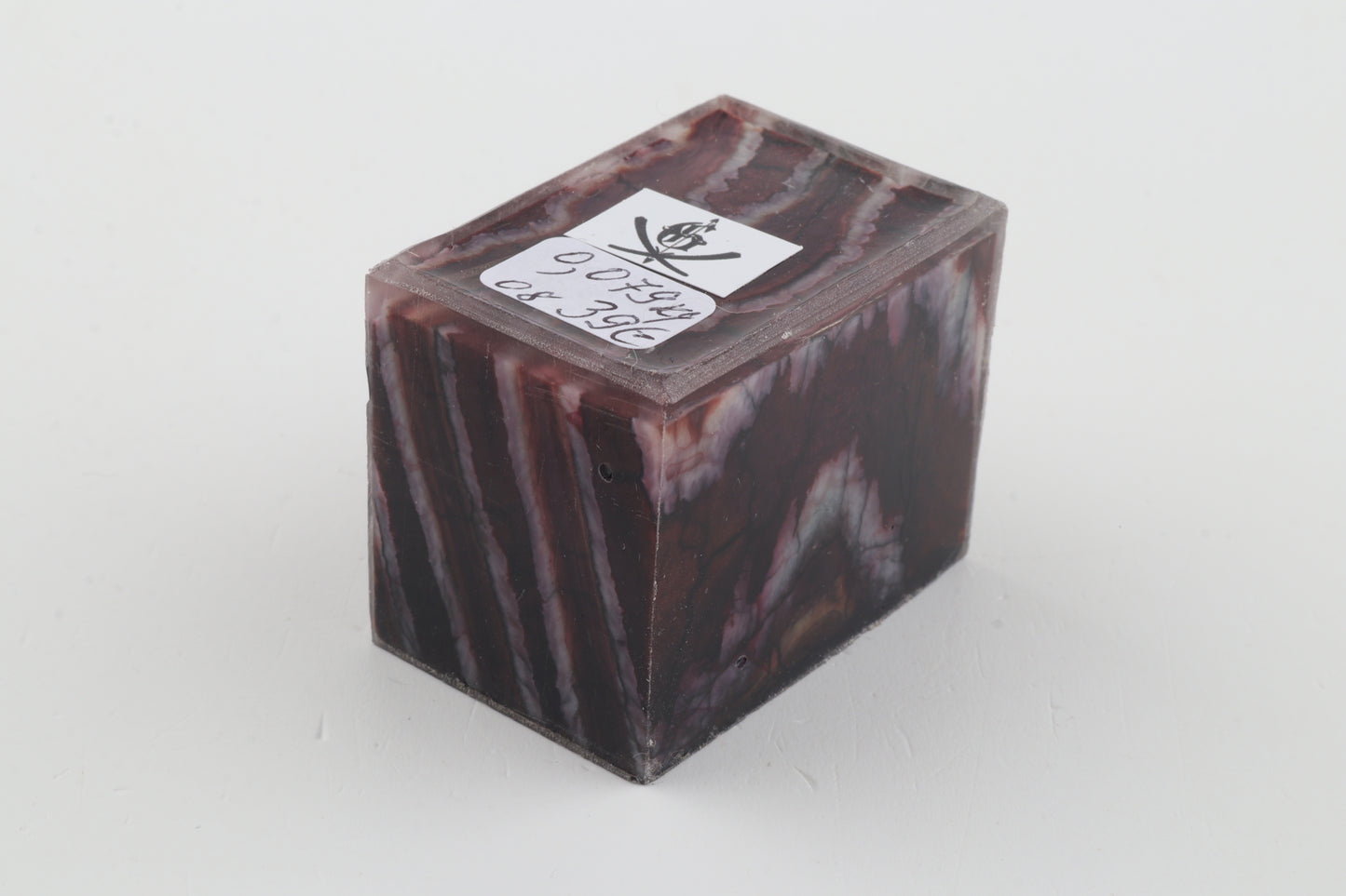 Stabilized mammoth molar piece