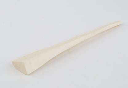 White mammoth ivory piece