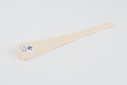 White mammoth ivory piece