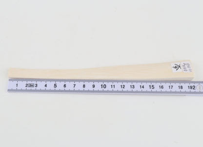 White mammoth ivory piece