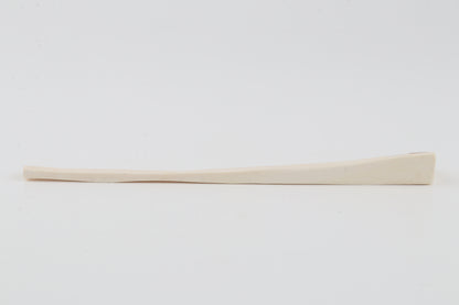 White mammoth ivory piece