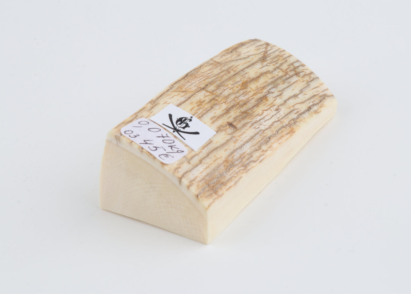 Natural mammoth ivory piece