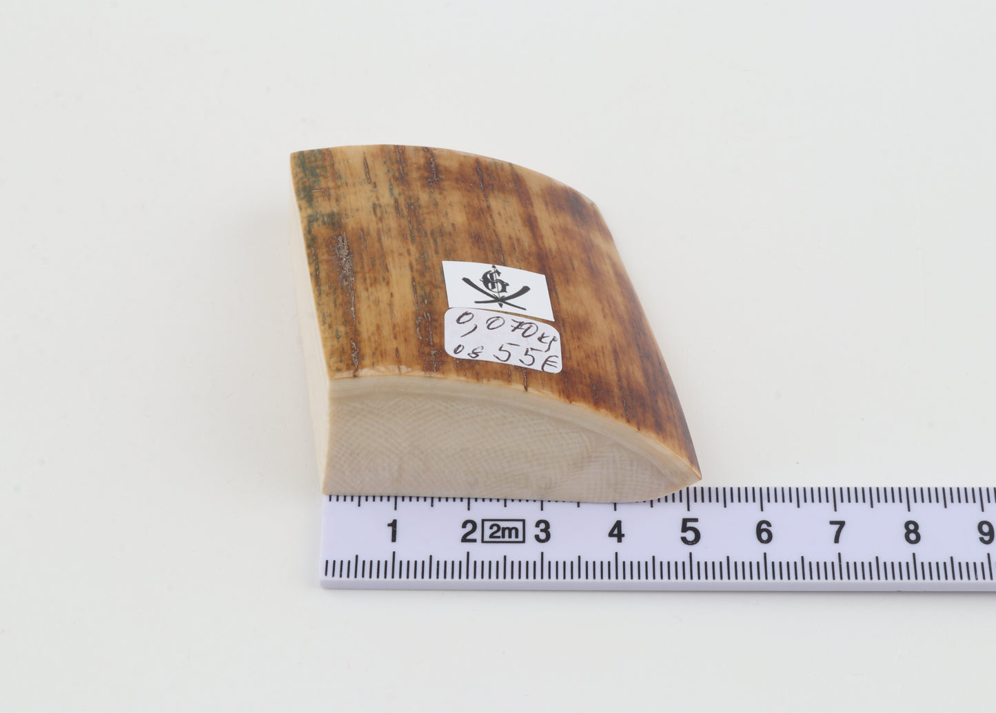Natural mammoth ivory piece