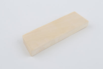 White mammoth ivory segment