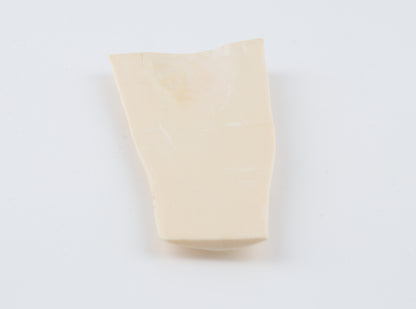 White mammoth ivory segment