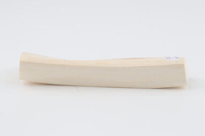 White mammoth ivory segment