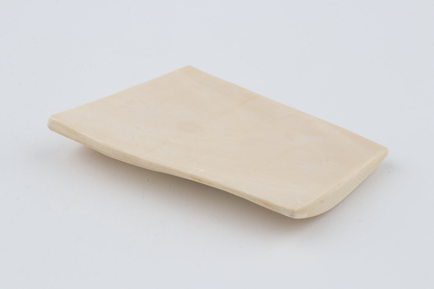 White mammoth ivory segment