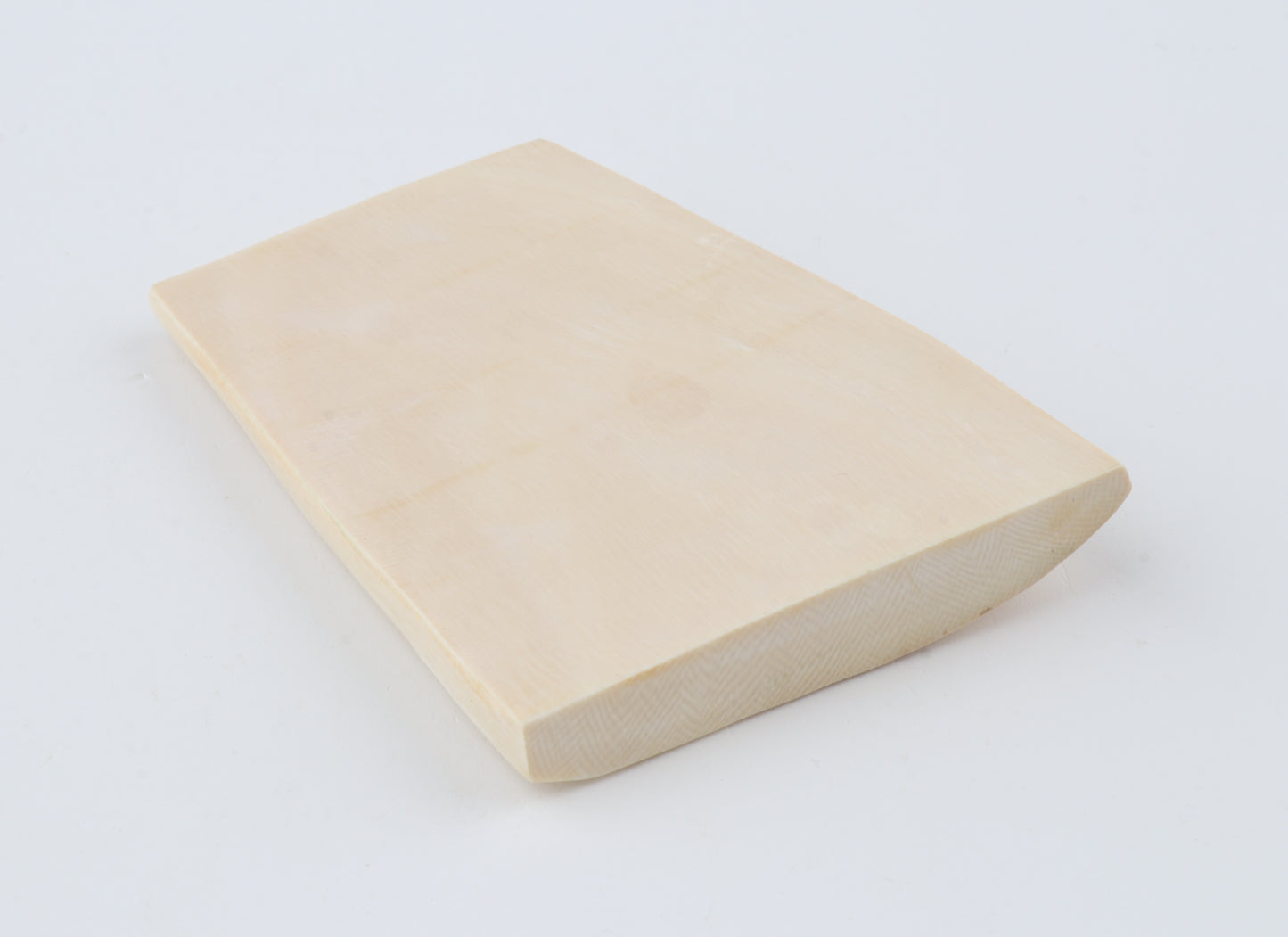 White mammoth ivory segment