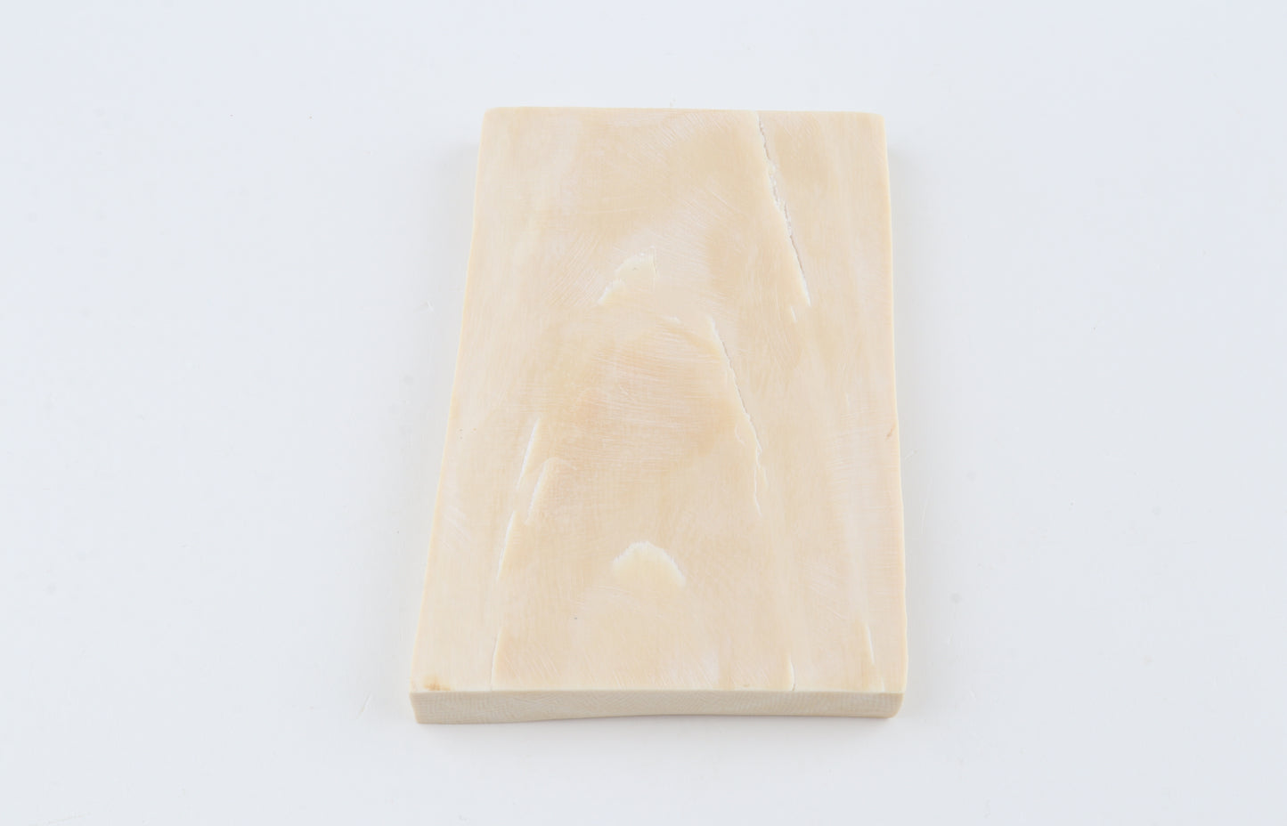 White mammoth ivory segment