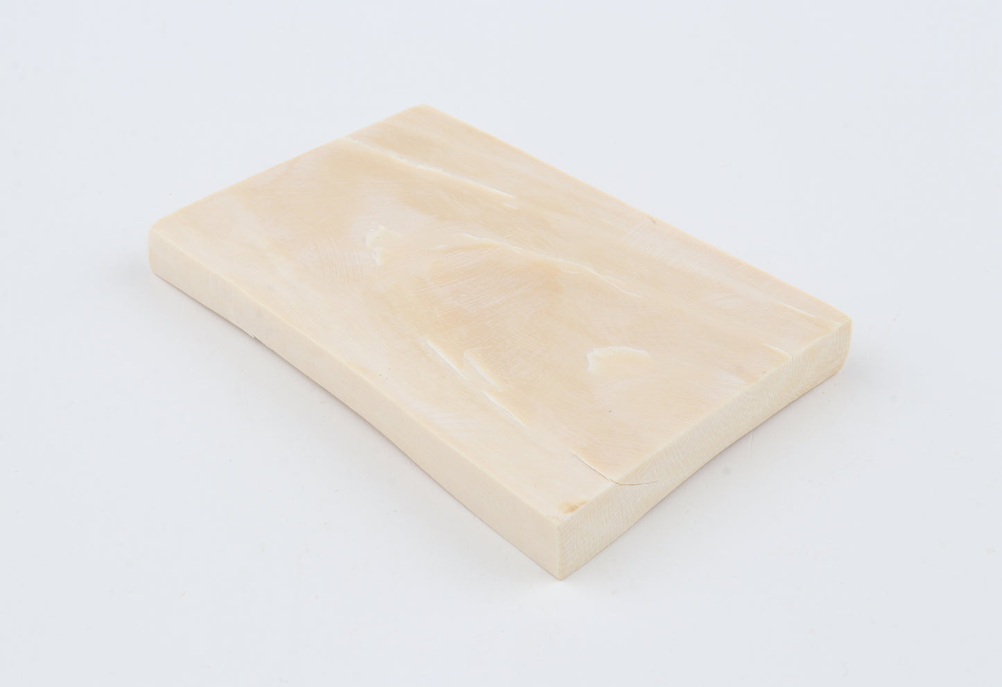White mammoth ivory segment
