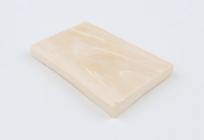 White mammoth ivory segment