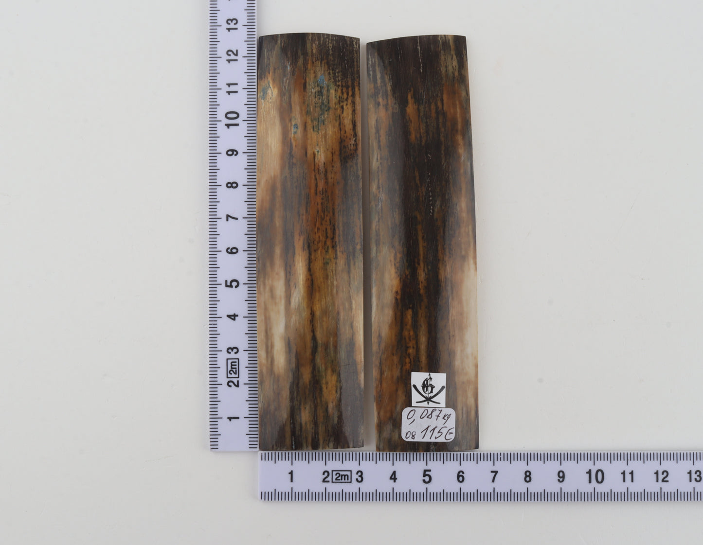 Natural mammoth bark scales