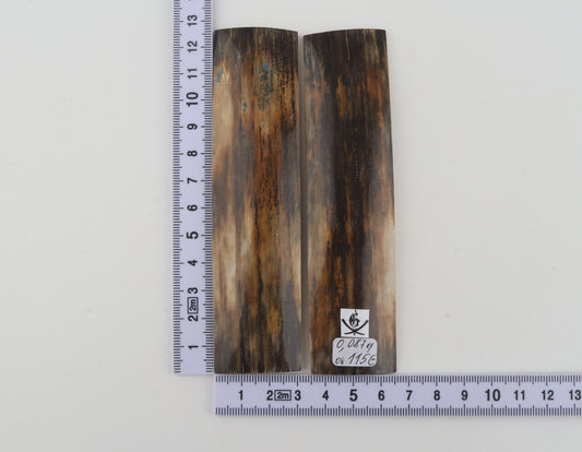 Natural mammoth bark scales
