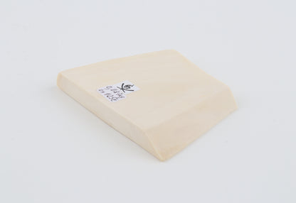 White mammoth ivory segment