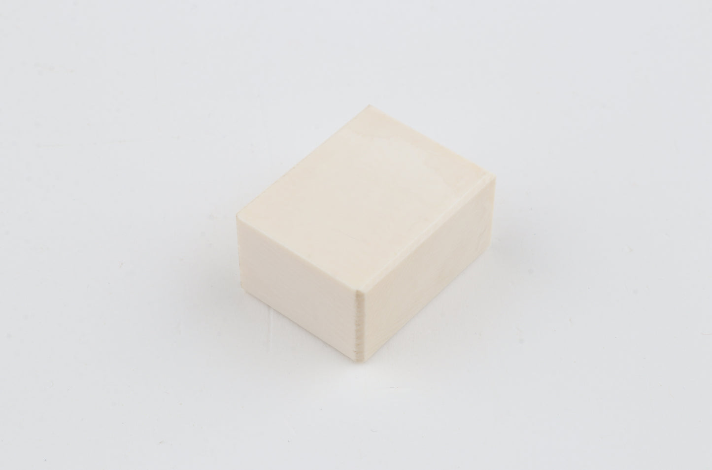 White mammoth ivory segment