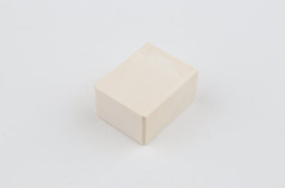 White mammoth ivory segment