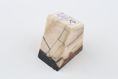 Stabilized mammoth ivory piece