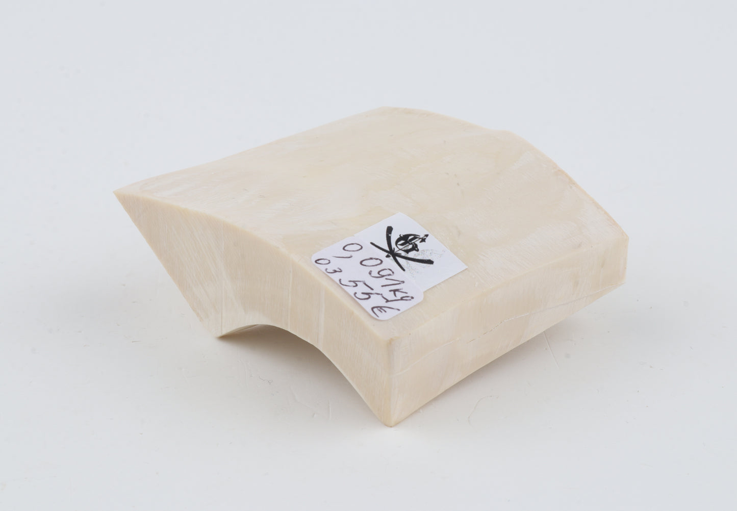 Natural mammoth ivory piece