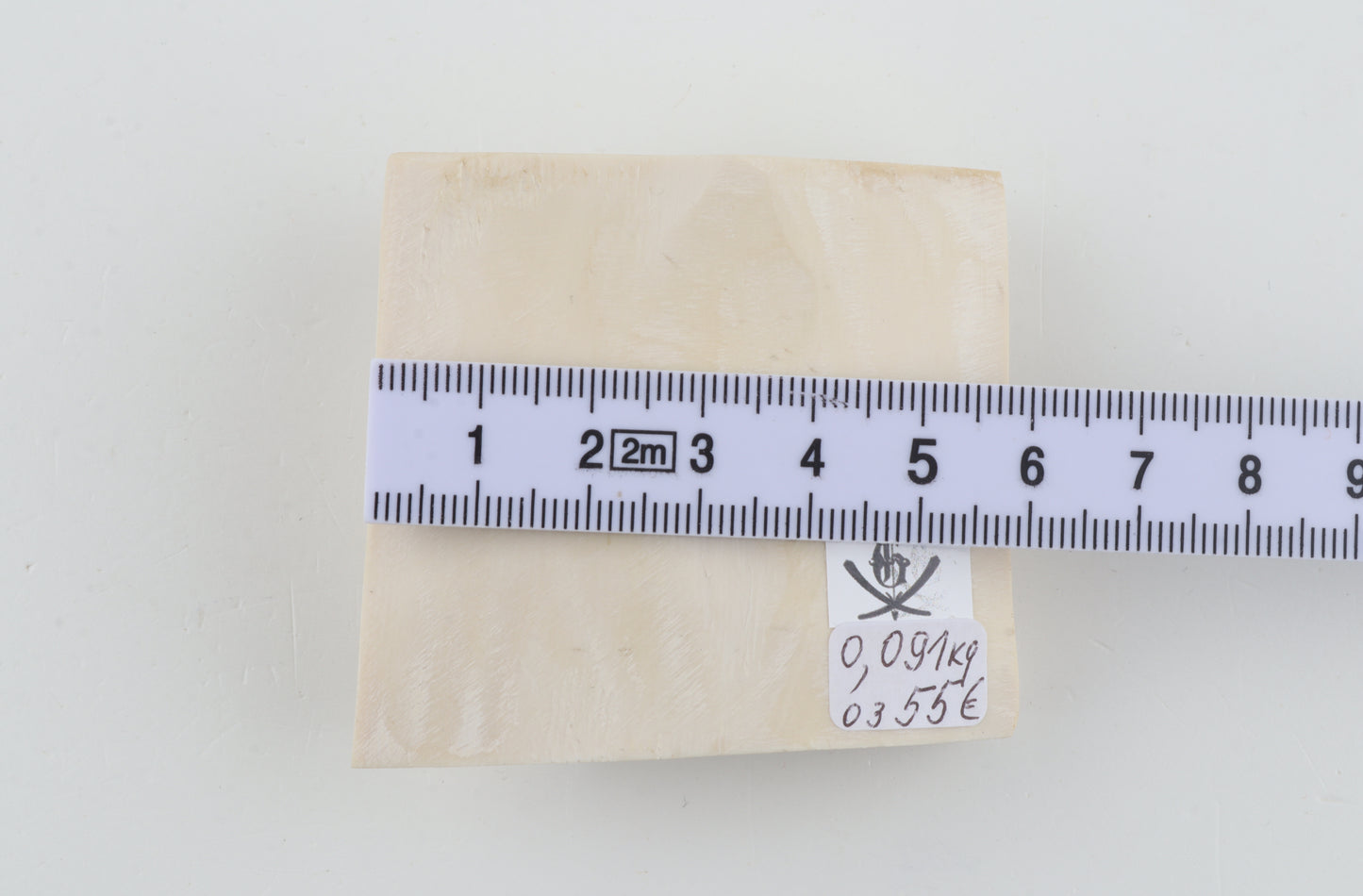 Natural mammoth ivory piece