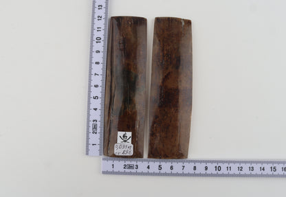 Natural mammoth bark scales